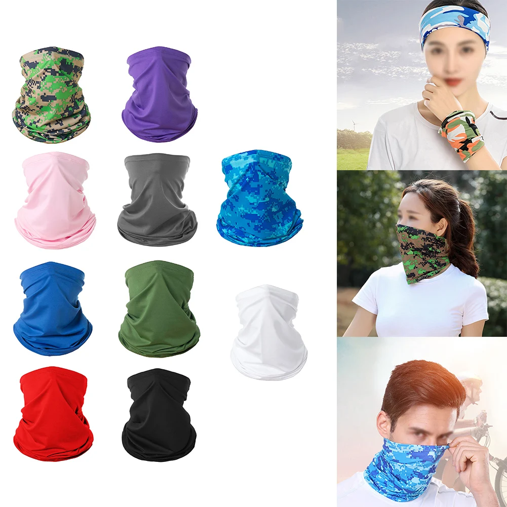 

Outdoor Protection Scarf Neck Gaiter For Anti-dust Anti-insect Anti-wind Sand For Cycling Hiking Fishing Camping Outdoor Sports
