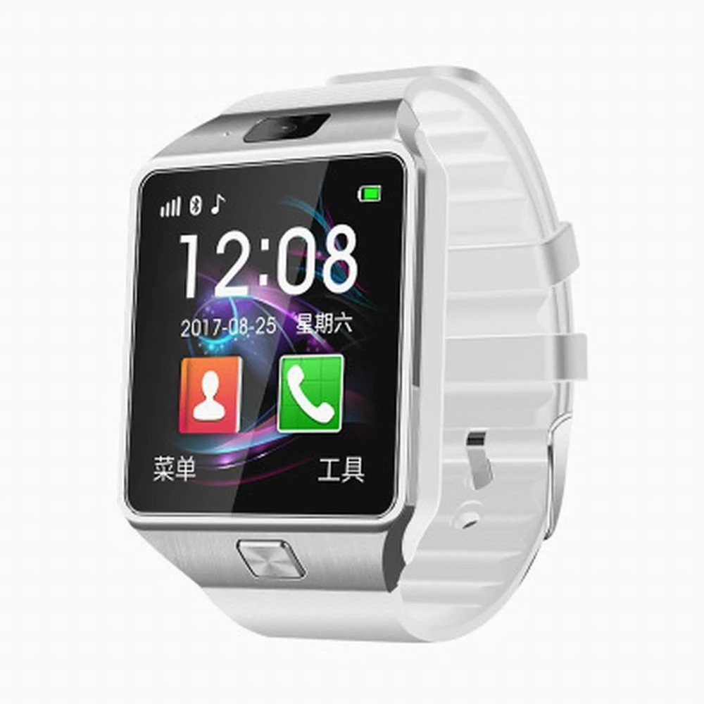 Смарт-часы с камерой DZ09 Bluetooth Smartwatch Слот для SIM-карты TF Фитнес-трекер активности