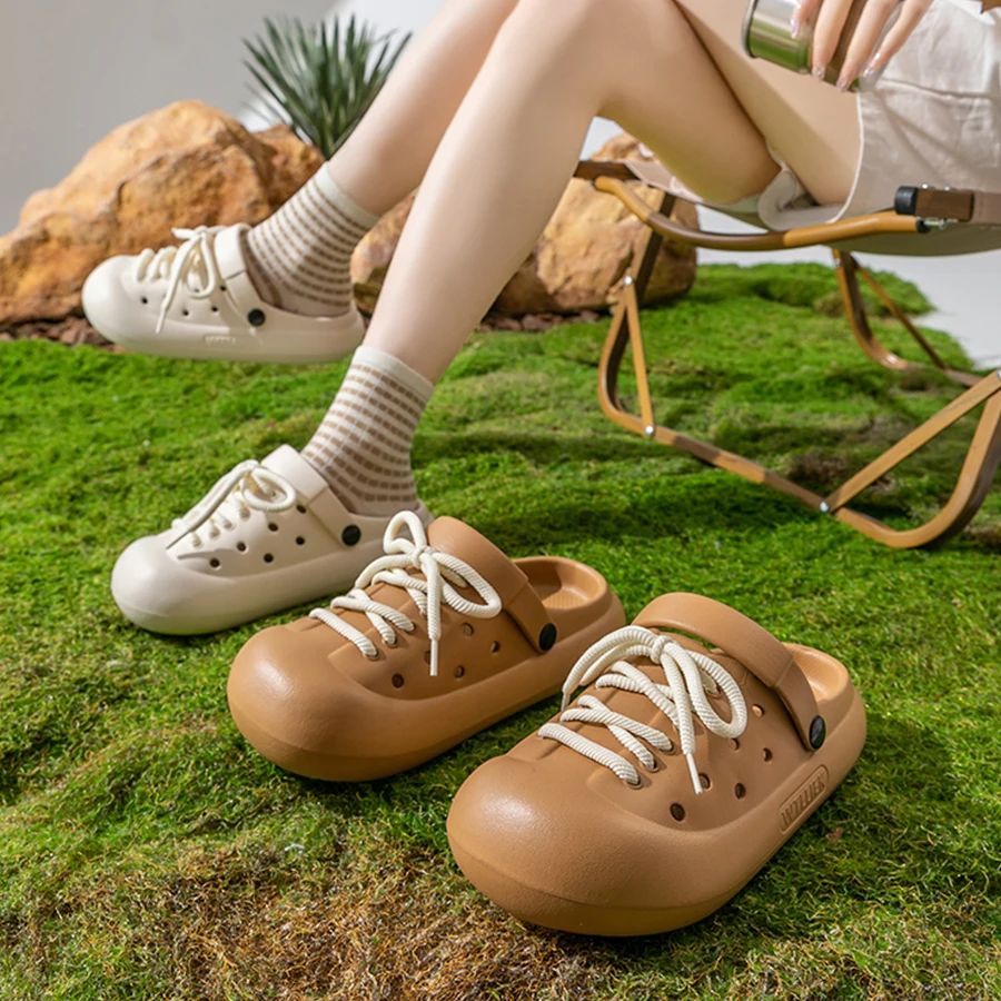 Dongdong Женские Сандалии Из Материала EVA Нескользящая Летняя Пляжная Обувь На