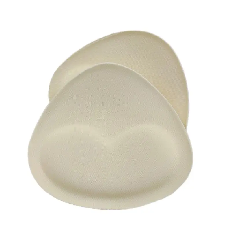 50pairs Sponge Bra Pads Push Up cups Breast Enhancer Removeable Bra Padding Inserts Cups for Swimsuit Bikini Padding wholesale