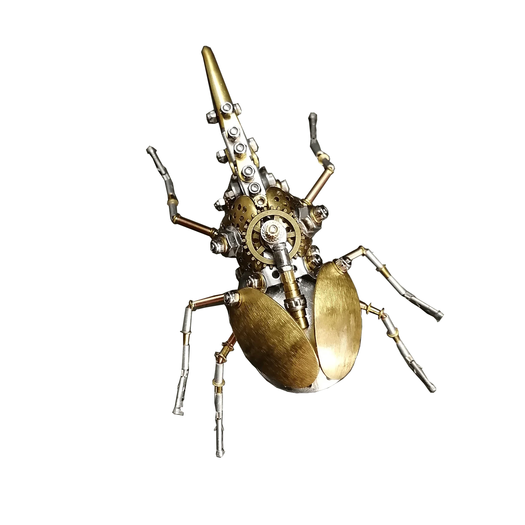 Киберпанк механические насекомые сделай сам жуки Металлическая Модель Набор для