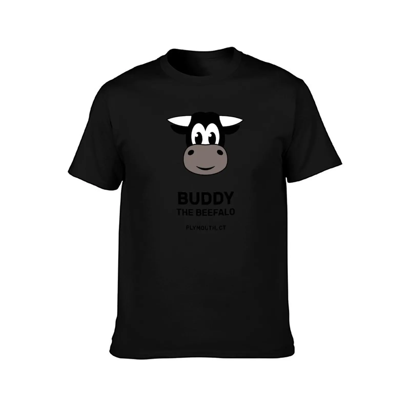 Фото Футболка Buddy the Beefalo Plymouth, CT, влагоотводящая спортивная футболка №2