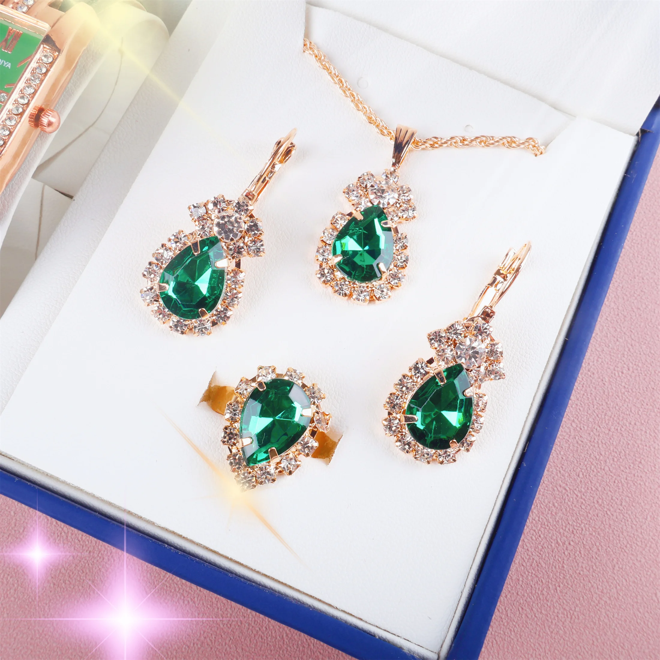 Женские прямоугольные кварцевые часы с кожаным ремешком