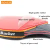 6 Star Table Tennis Racket 2PCS Professional Ping Pong Racket Set Pimples-in Rubber Hight Quality Blade Bat Paddle with Bag 3