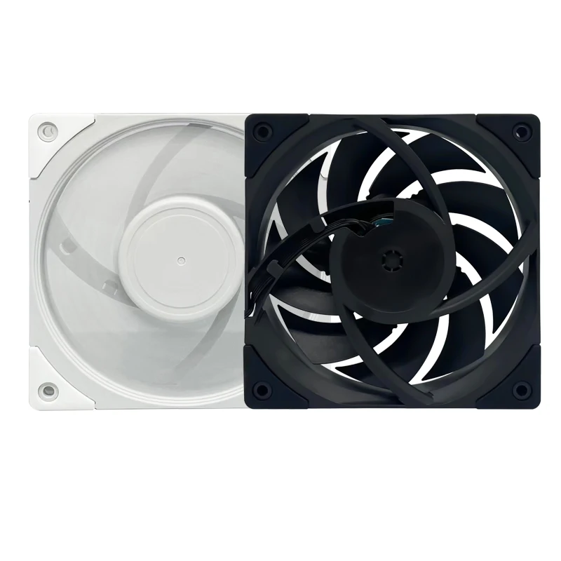 High Performance 800-2500RPM 4PIN PWM White 12cm Computer Case Cooling System Fan FDB Silent PC CPU Cooler 120mm Fans Kit |