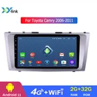 Автомобильный радиоприемник Android 11 GPS навигационная система для Toyota Camry 2006-2011 мультимедийный Dvd-плеер аудио стерео аксессуары No 2 Din