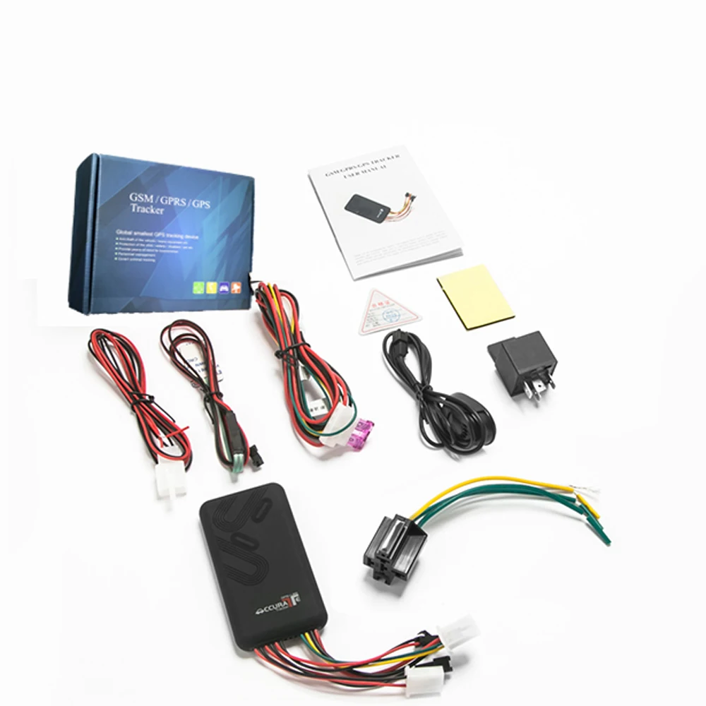 DAGPS original accurate gps tracker gt06 vehicle tracking device tk100 with mic images - 6