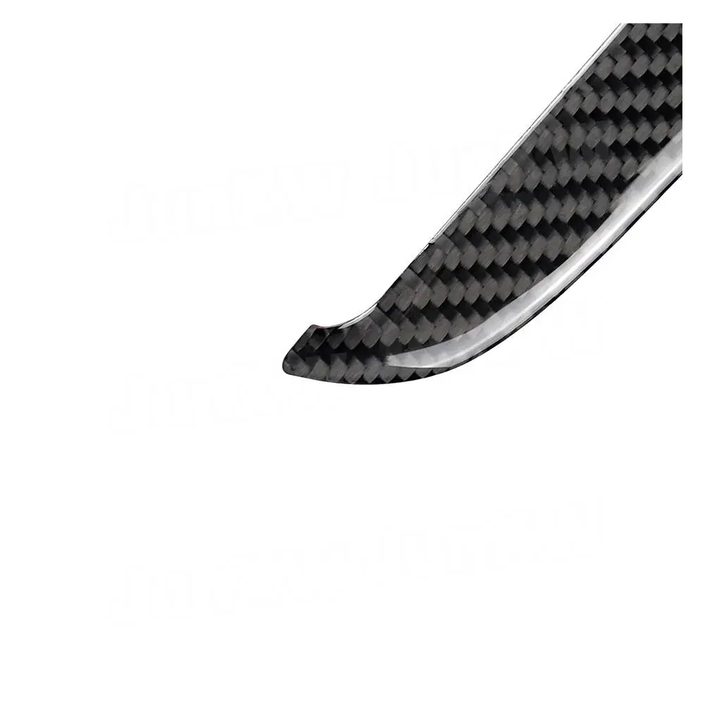 Углеродное волокно внутренняя дверная панель автомобиля накладки наклейки для