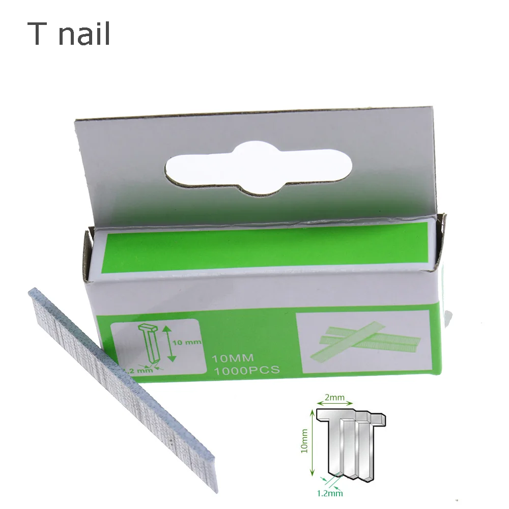 

Стальные гвозди MLDCZS, набор из 1000 шт., серебристые