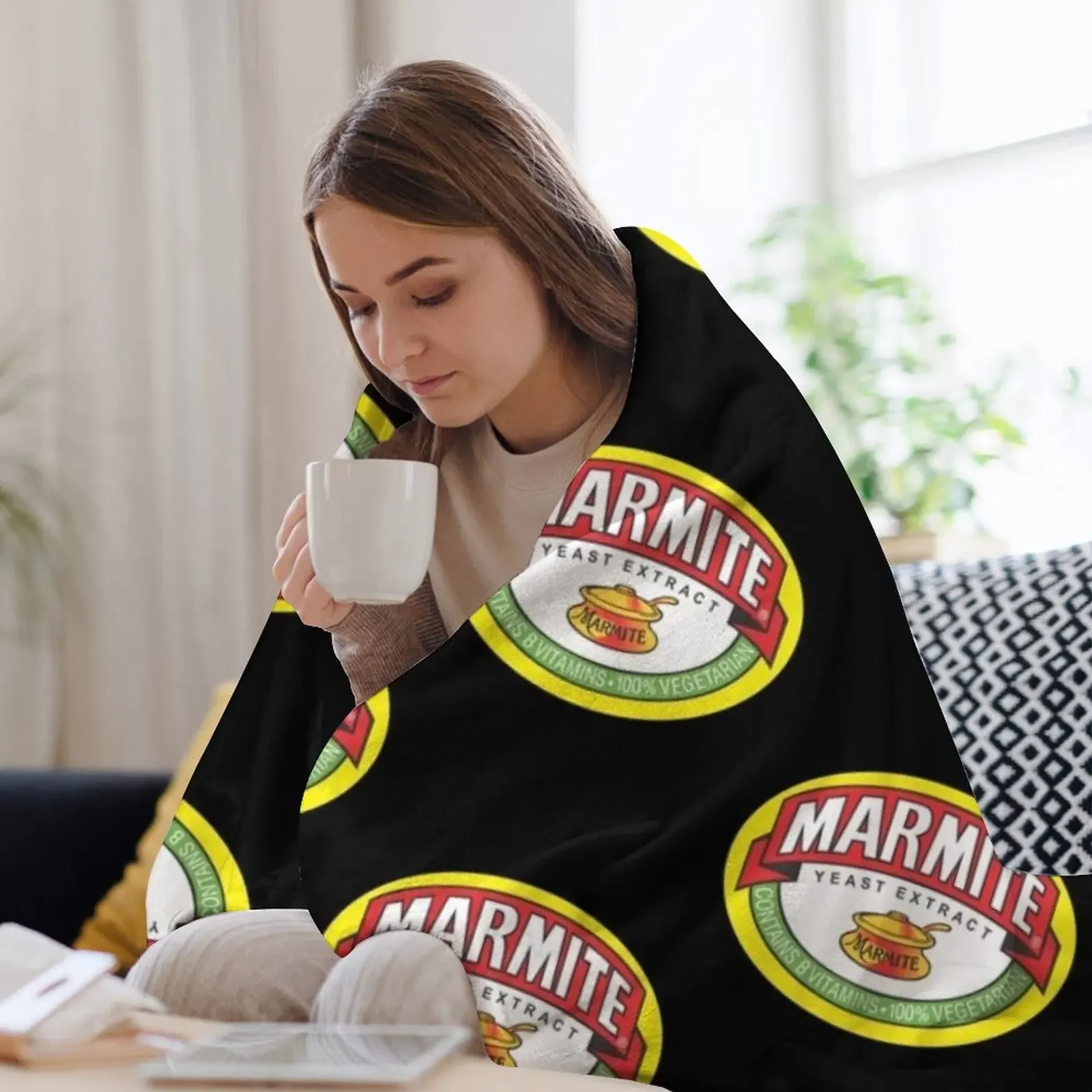Новые логотипы Marmite одеяло брендовые одеяла в стиле аниме