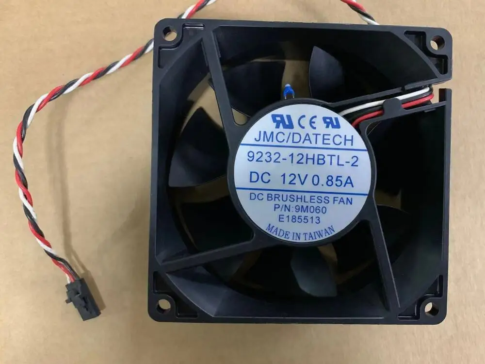 1 шт. JMC/DATECH 9232-12HBTL-2 9032 12В 0.85A 9 см Настольный хост-вентилятор 3pin