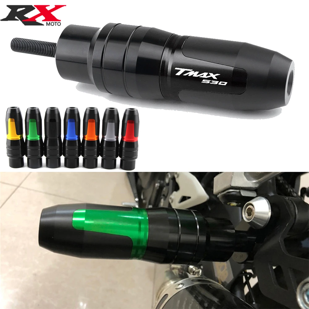 

New For Yamaha Tmax530 Tmax T-MAX 530 2012-2021 2022 NEW Motorcycle CNC Exhaust Sliders Frame Crash Pads Protector