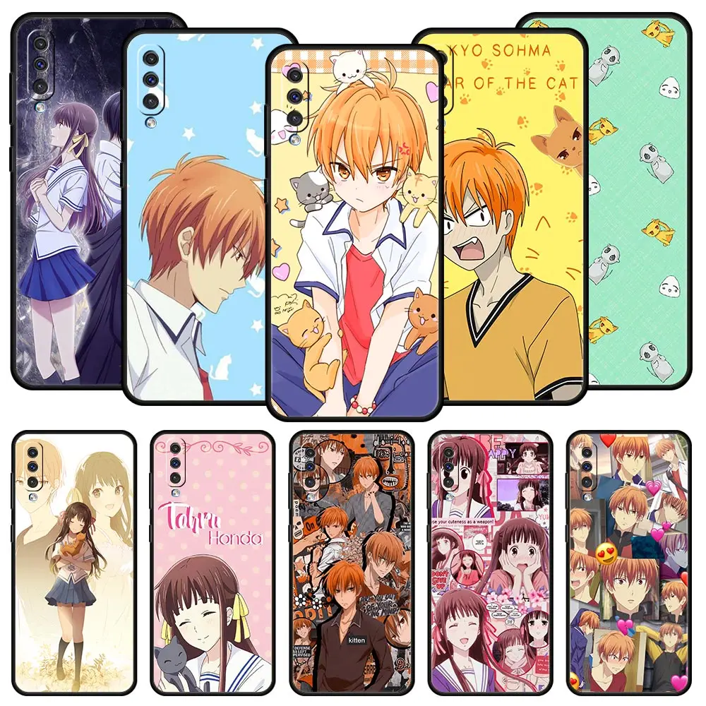 

Fruits Basket Kyo Sohma Phone Case For Samsung Galaxy A12 A32 A50 A70 A20E A20S A10 A10S A22 A30 A40 A52S A72 5G A02S Soft Cover