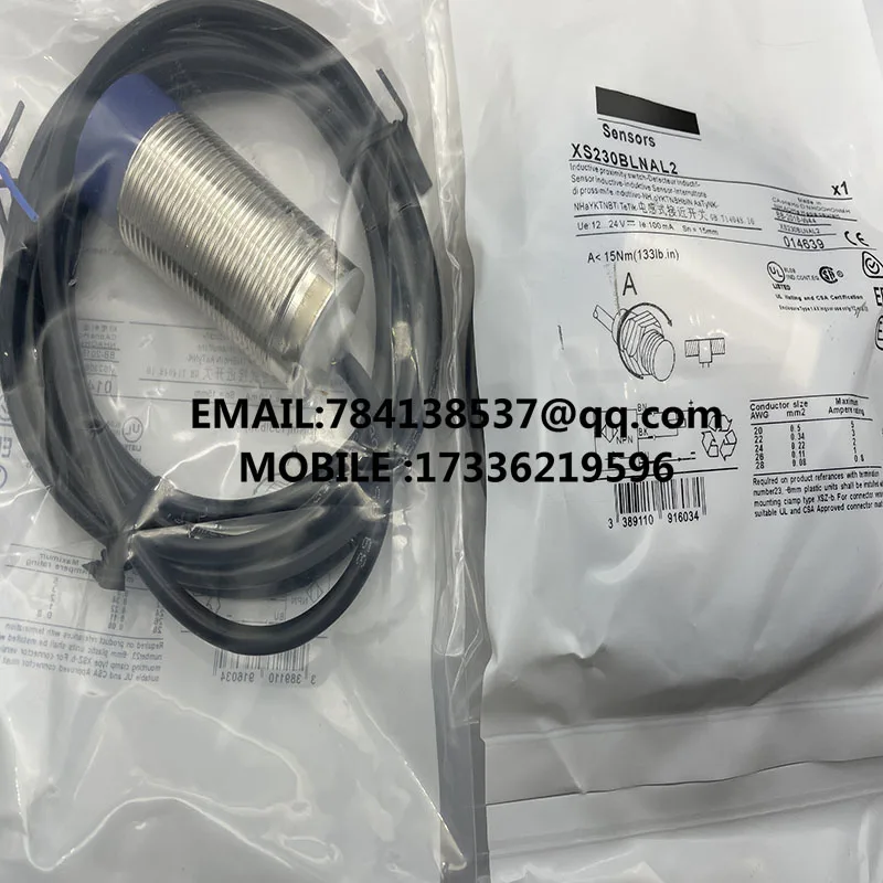 Реальная съемка датчика приближения XS1M12KP340 XS8C1A1NAL2 XS8C1A1PAL2 XS8-C40NC440 XS8C40NC440