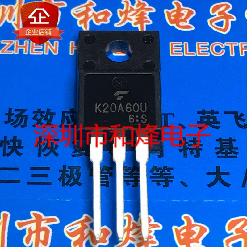 

Free shipping K20A60U TK20A60U TO-220F 600V 20A 10PCS