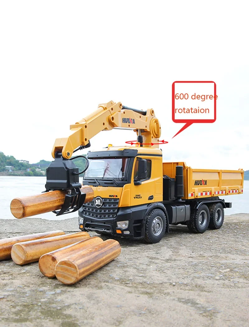 Модель профессионального самосвала Три в одном кран вращающийся рычаг и