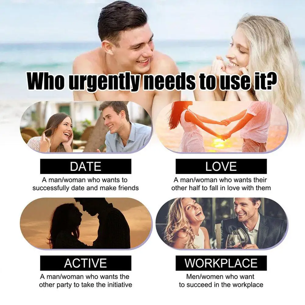 1 шт. 30 мл феромоновый спрей одеколон для притяжения капли усиление уверенности в