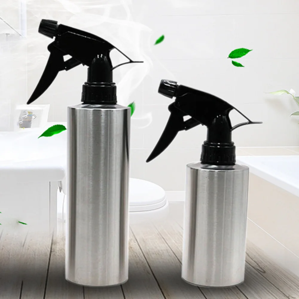 

1pc 250/350ml Stainless Steel Oil Spray Bottle Kitchen Olive Oil Sprayer For BBQ Cooking Baking Kitchen Tools & Gadgets