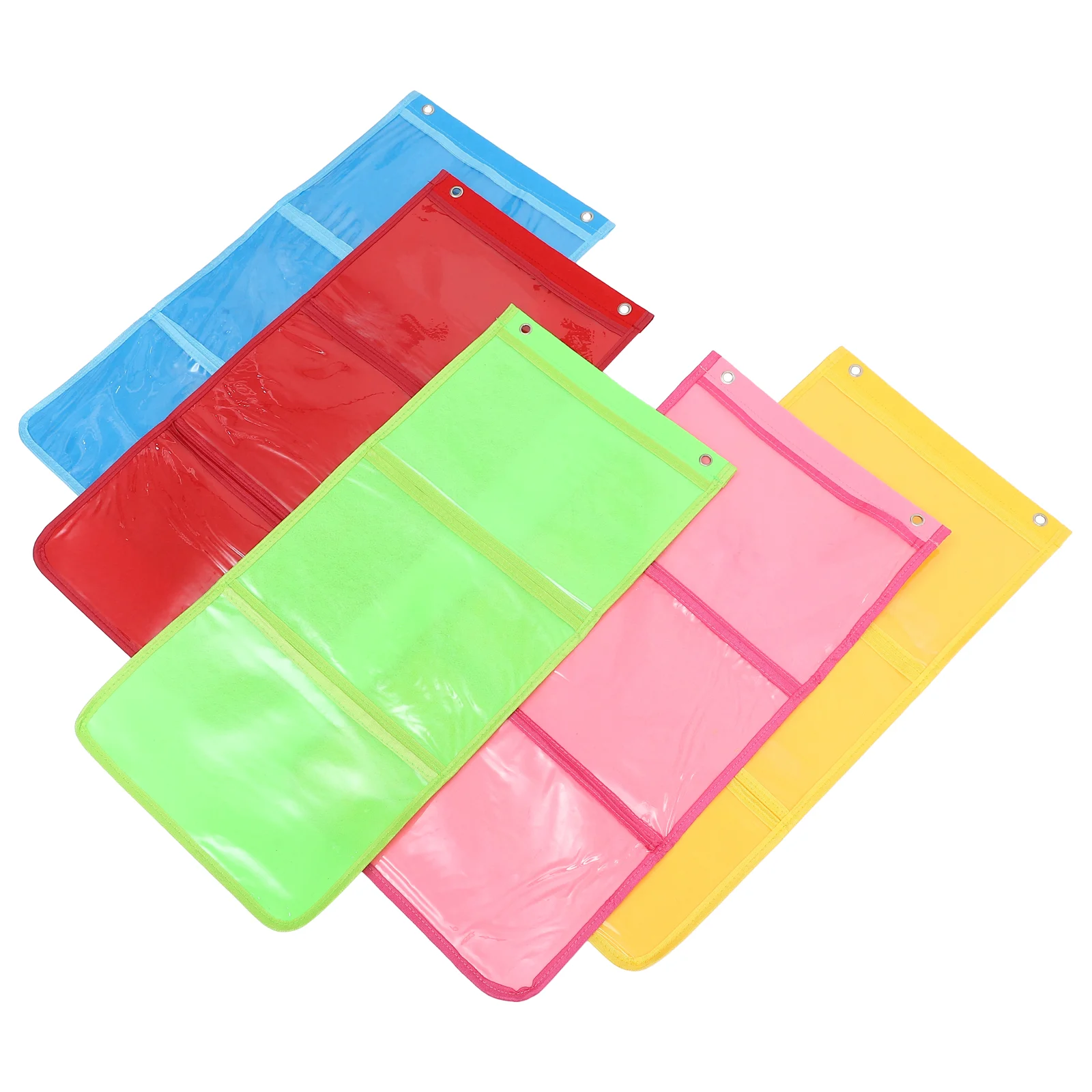 

Clear Pockets Painting Hanging Bag Book Storage Bags Multi-function Pouches Paper Organizer