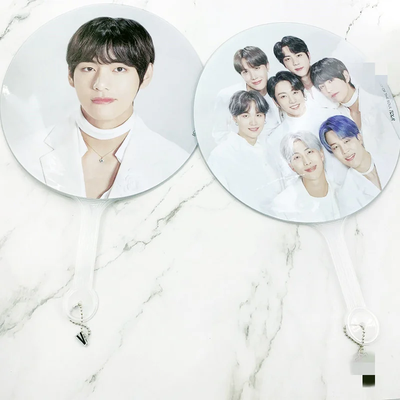 

KPOP Bulletproof boy concert tour fan aid fan large fan new style with surrounding style
