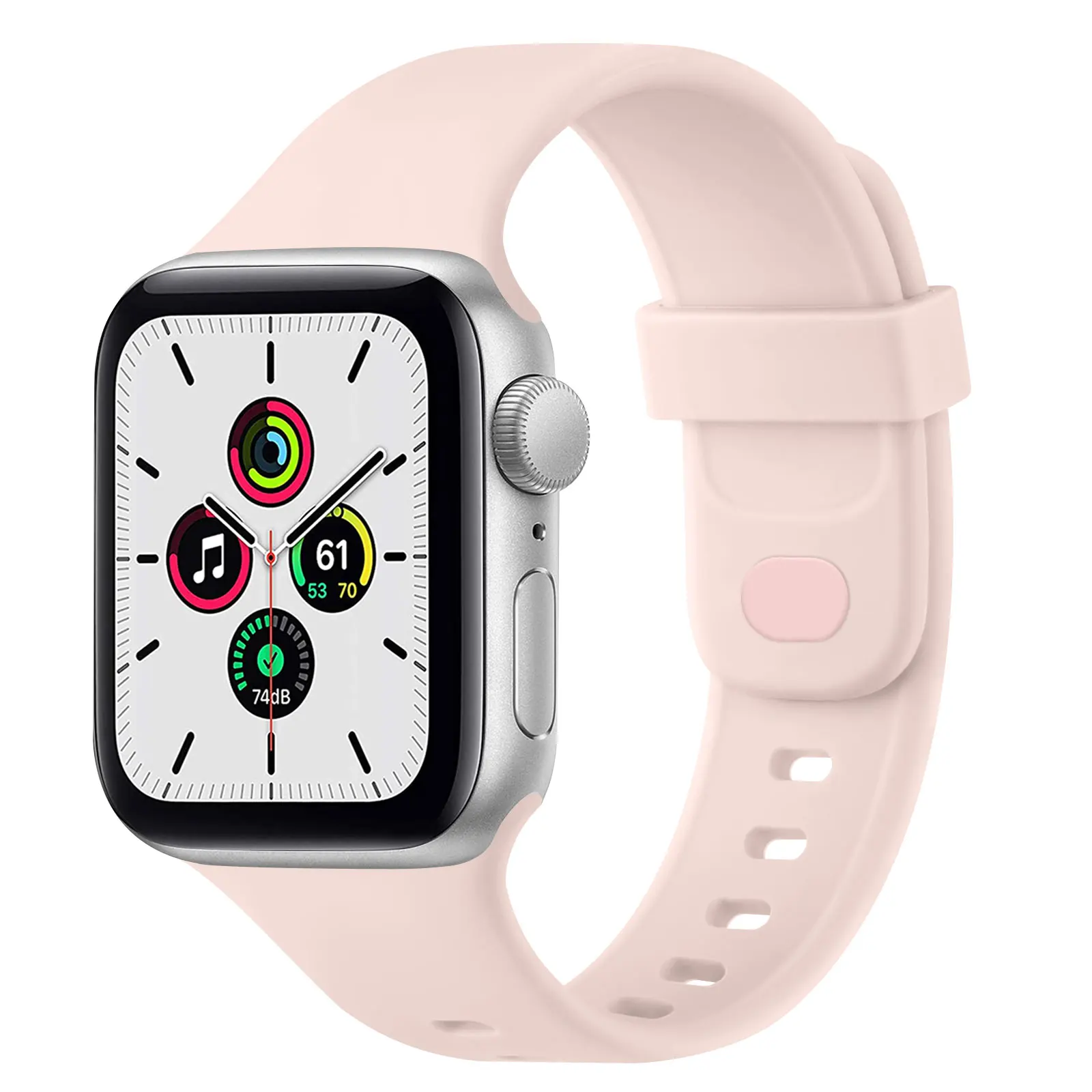 

Ремешок силиконовый спортивный для Apple Watch Series Se 6 5 4 3 21 44 мм 40 мм