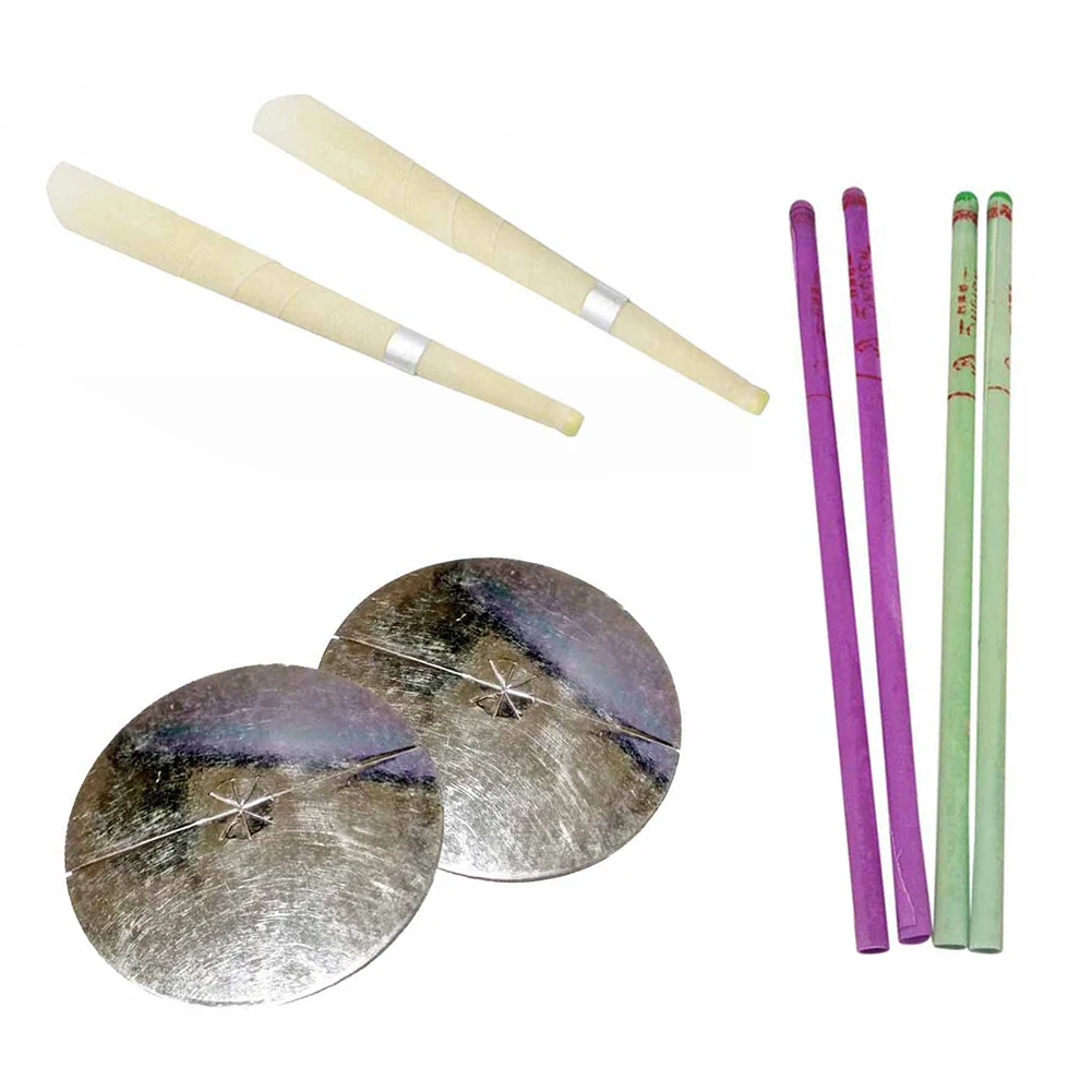 

2pcs Trumpet Style Coning Beewax Natural Ear Candles Ear Candling Therapy Natural Candling Therapy Ear Wax Removar Body SPA Ear