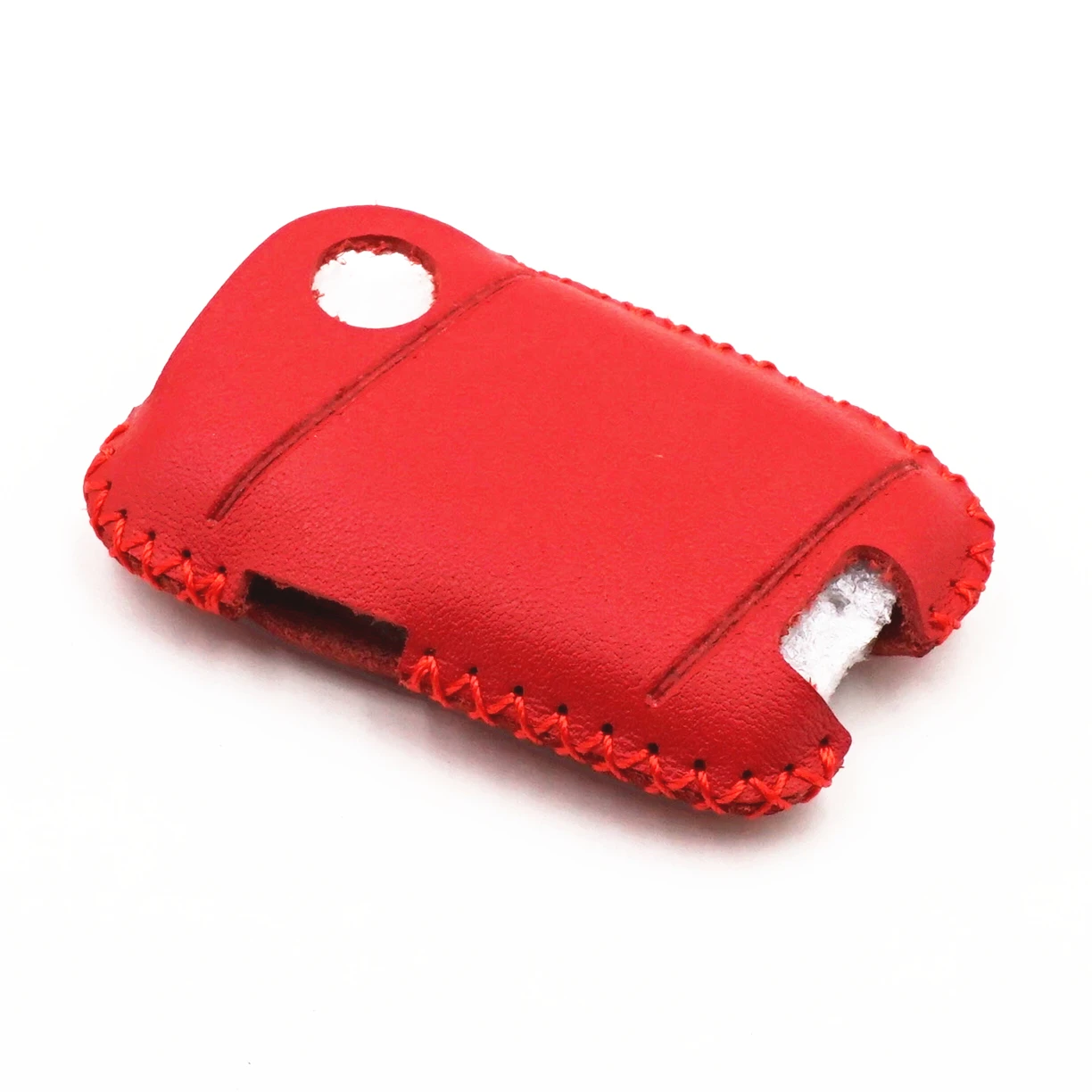 WFMJ красный кожаный чехол для Volkswagen Tiguan 2020 2019 Jetta SE Atlas Cross Sport Golf с 4 кнопками