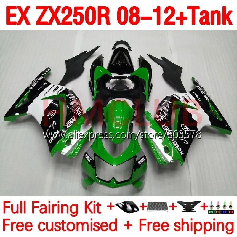 

+Tank For HONDA SuperHawk VTR1000 VTR 1000 F 1000F VTR1000F 95 96 97 98 99 00 2001 2002 2003 2005 Fairing 201No.80 stock green