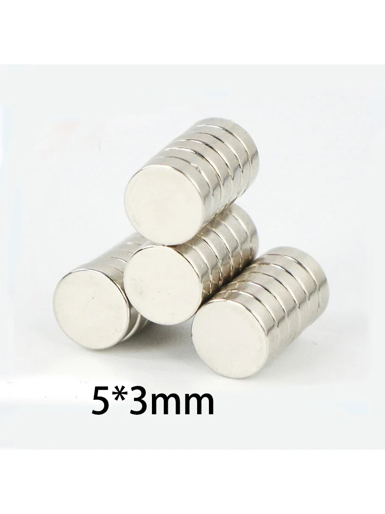 

Круглые магниты 5x3 мм
