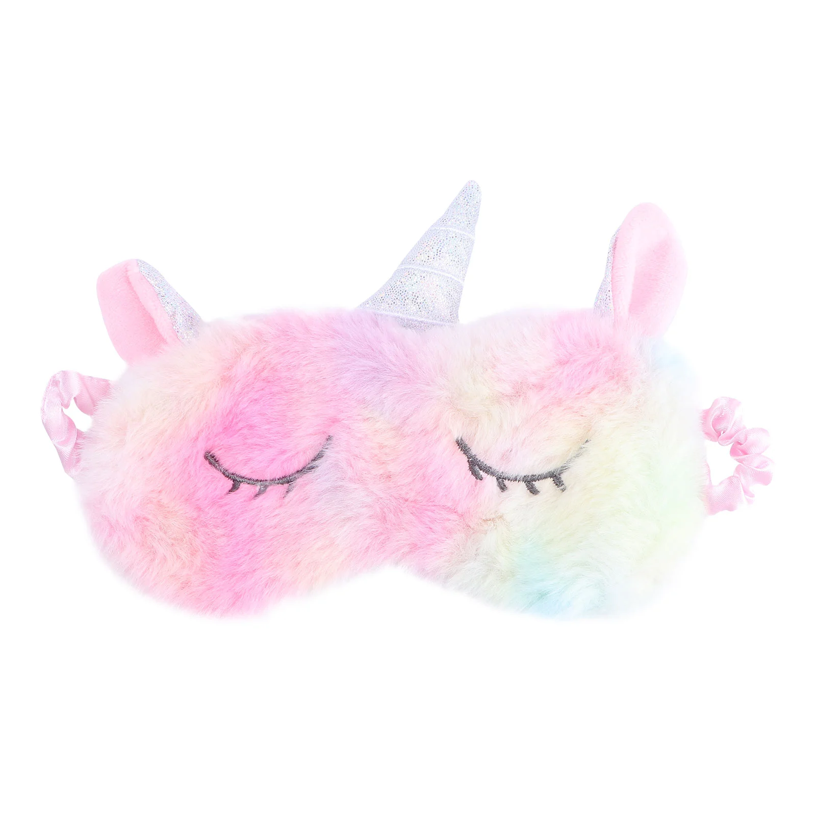Sleeping Eye Cover Plush Eye Blindfold Eye Cover Sleeping Eye Shade Funny for Kids and ( Random Style )