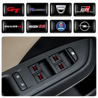 10pcs custom car styling interior stickers emblems auto decoration accessories for seat leon ibiza 6l 5f 6j mk2 ateca fr cupra