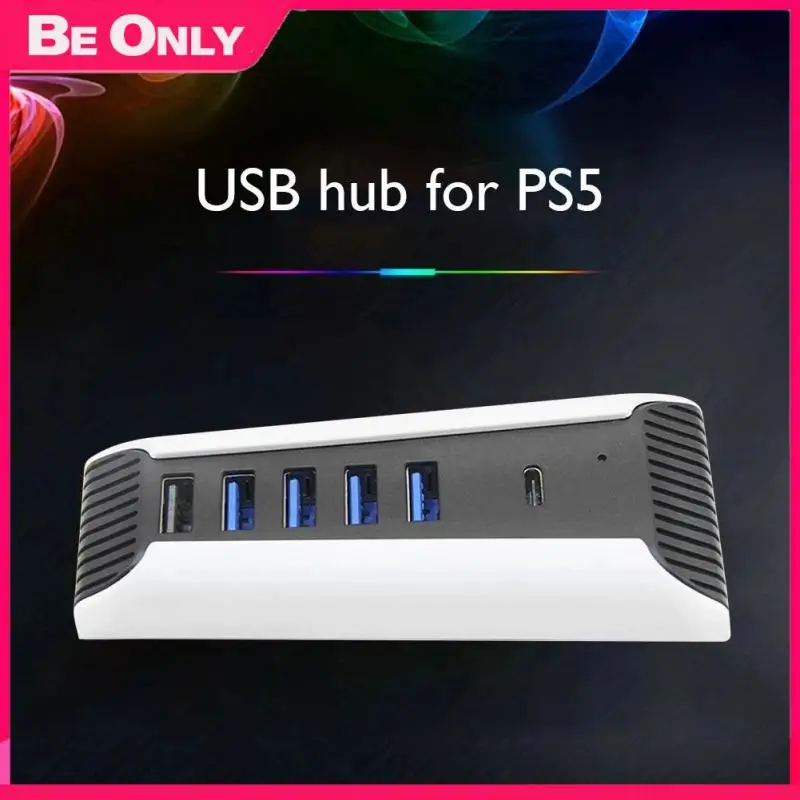 

Support Multiple Devices Usb Hub For Ps5 Multi Ports Adapter Usb3.0 Console Import Splitter Expander For Ps5 Playstation5 Stable
