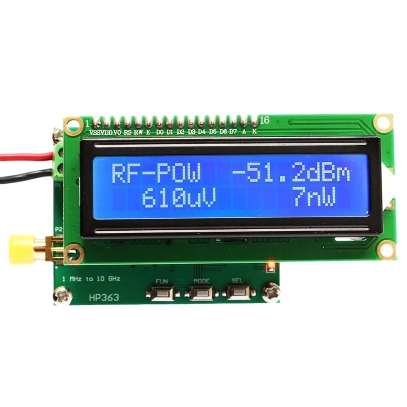 HP363 RF измеритель мощности 1 МГц ~ 10 ГГц -50 0 дБм