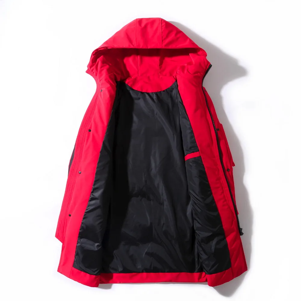 2022 New Winter Men's Down Jacket Stylish Teens Down Coat Thick Warm Man Clothing Men's Apparel Warm Pockets Parkas