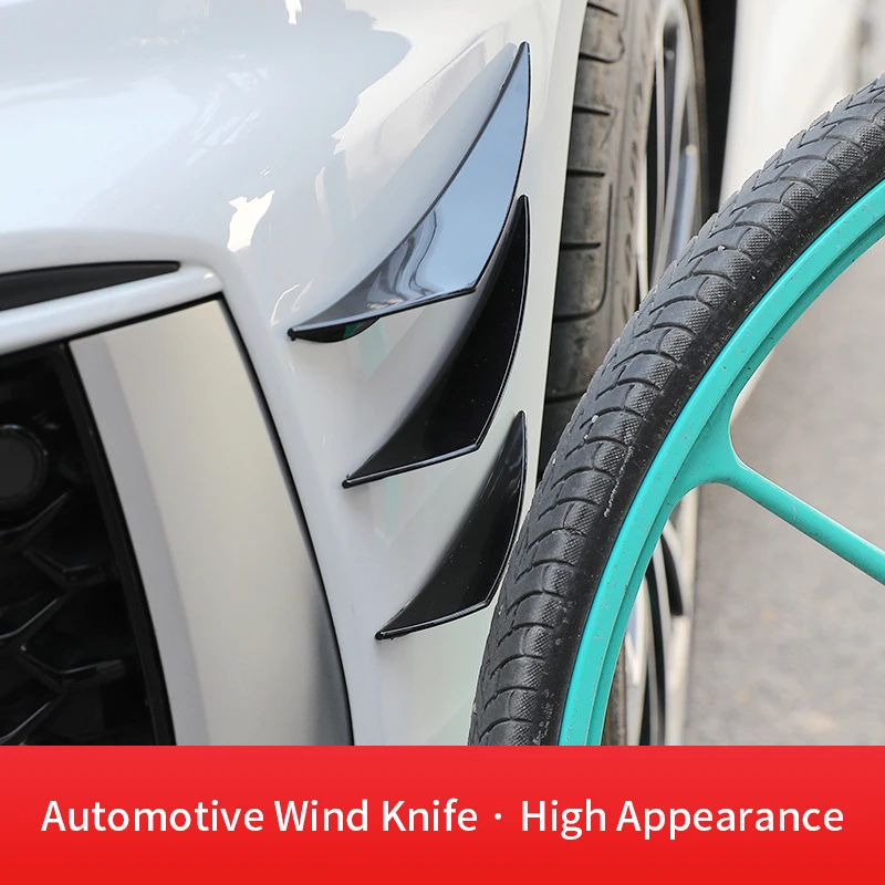 4/6 шт. универсальный передний бампер украшение для губ диффузор сплиттер