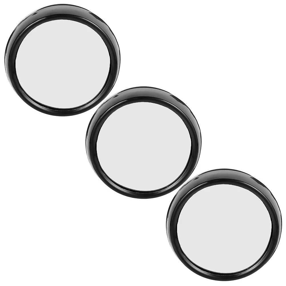 

3 Pcs Safety Mirror Small Monitor Desk Office Cubicle Accessories Mini Laptop Acrylic Lens See You Work Computer