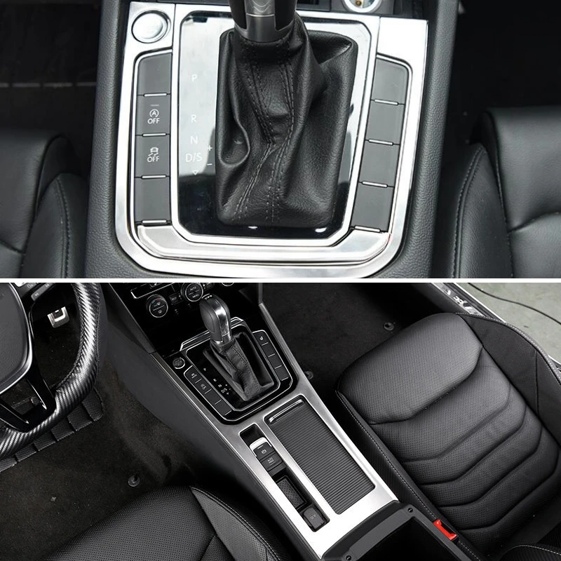 

Центральный рычаг переключения передач для Volkswagen VW Passat B8 Arteon CC 2017-2022 LHD, держатель стакана для воды, аксессуары для интерьера