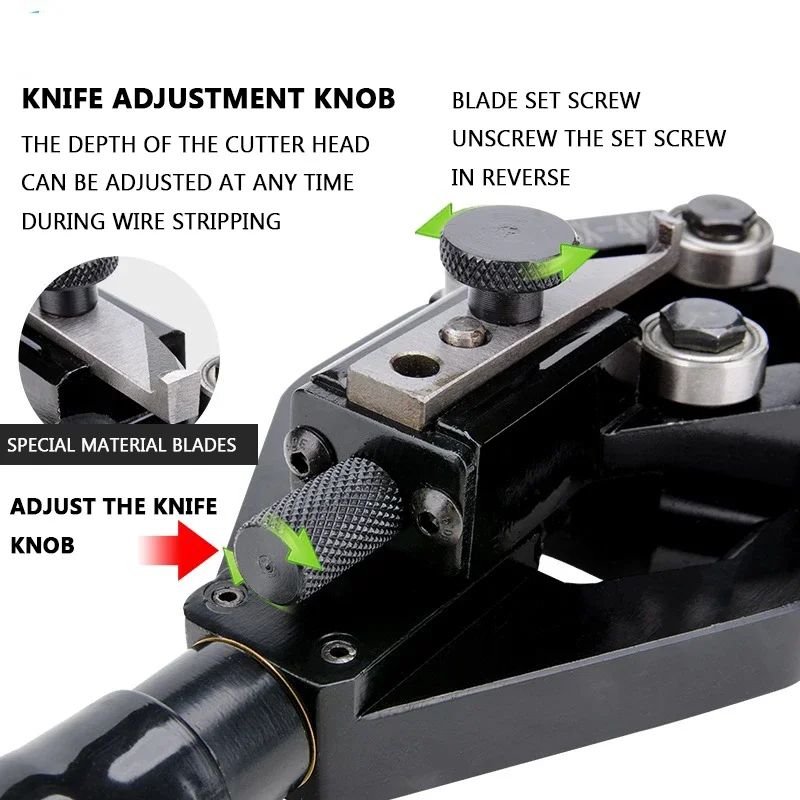 Инструмент для зачистки кабеля BX40A полупроводниковый многофункциональный