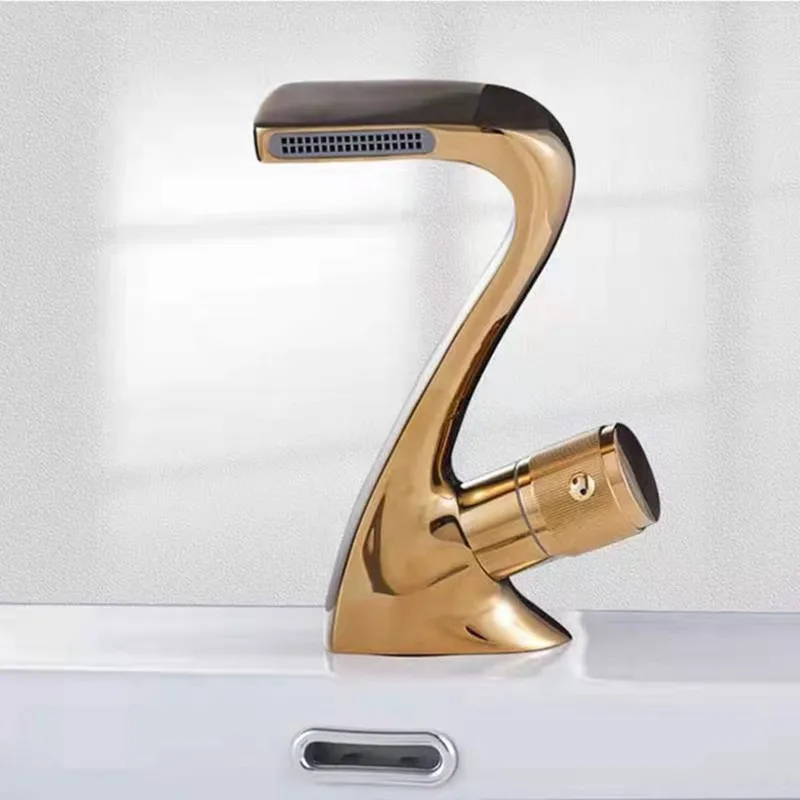 

Brass Basin Faucets Modern Bathroom Mixer Tap Brass Grey Washbasin Faucet Lavotory Faucet Elegant Crane For Bathroom