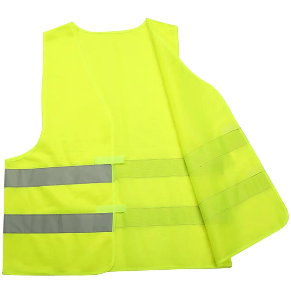 

Reflective Vest High Visibility Fluorescent Outdoor Safety Clothing Waistcoat Safety Vest Ventilate Vest