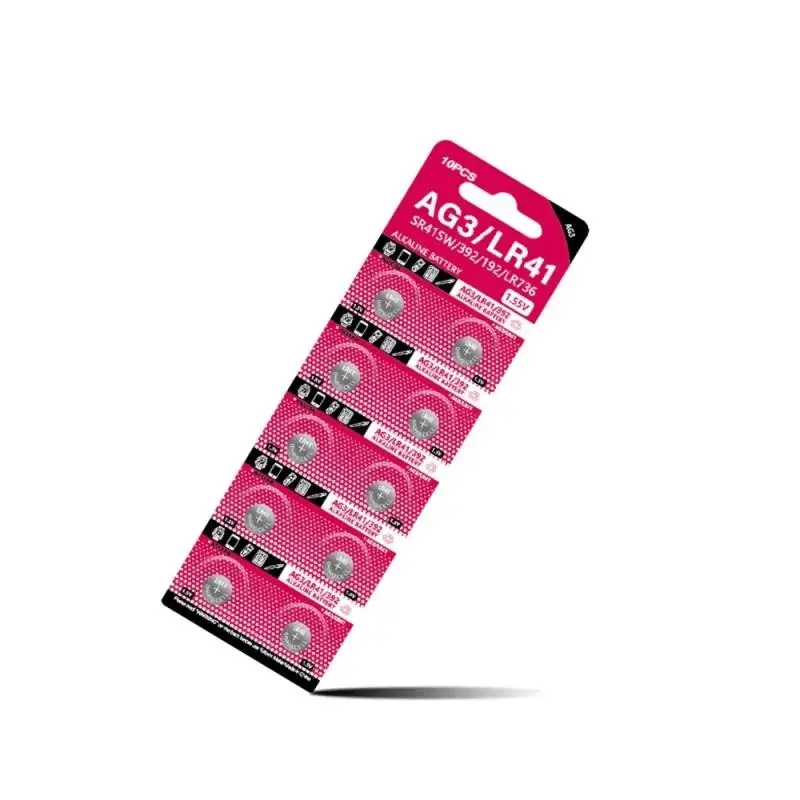 Высококачественный надежный аккумулятор 1 55 в для электронных устройств Lr41 часов