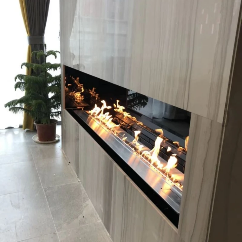 Tuya Wi-Fi Электрический спиртовой камин умная горелка автоматические биоэтанольные