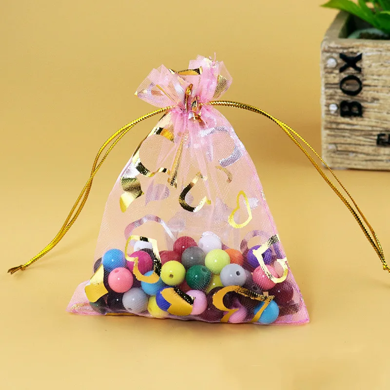 

New 100 pcs/lot Organza Bags Wedding Pouches Jewelry Packaging Bags Nice Gift Bag Organza Gift Bag Packing (30*30cm) 12 color