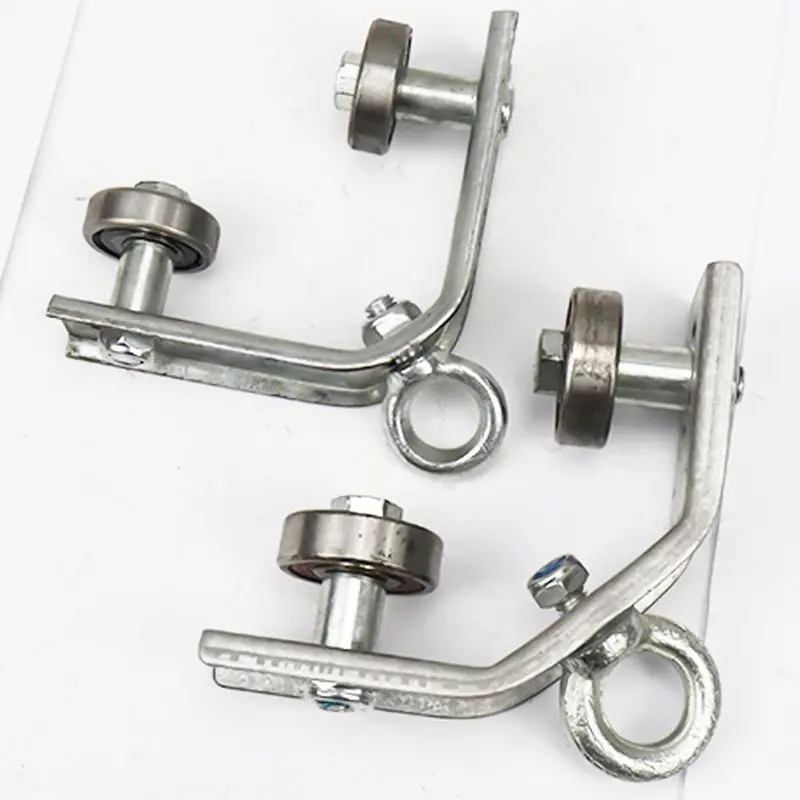 

40/50 сверхмощный угловой шкив, железный опорный кабель, шкив, круговой подшипник, тележка, стальной трос, подвесной шкив