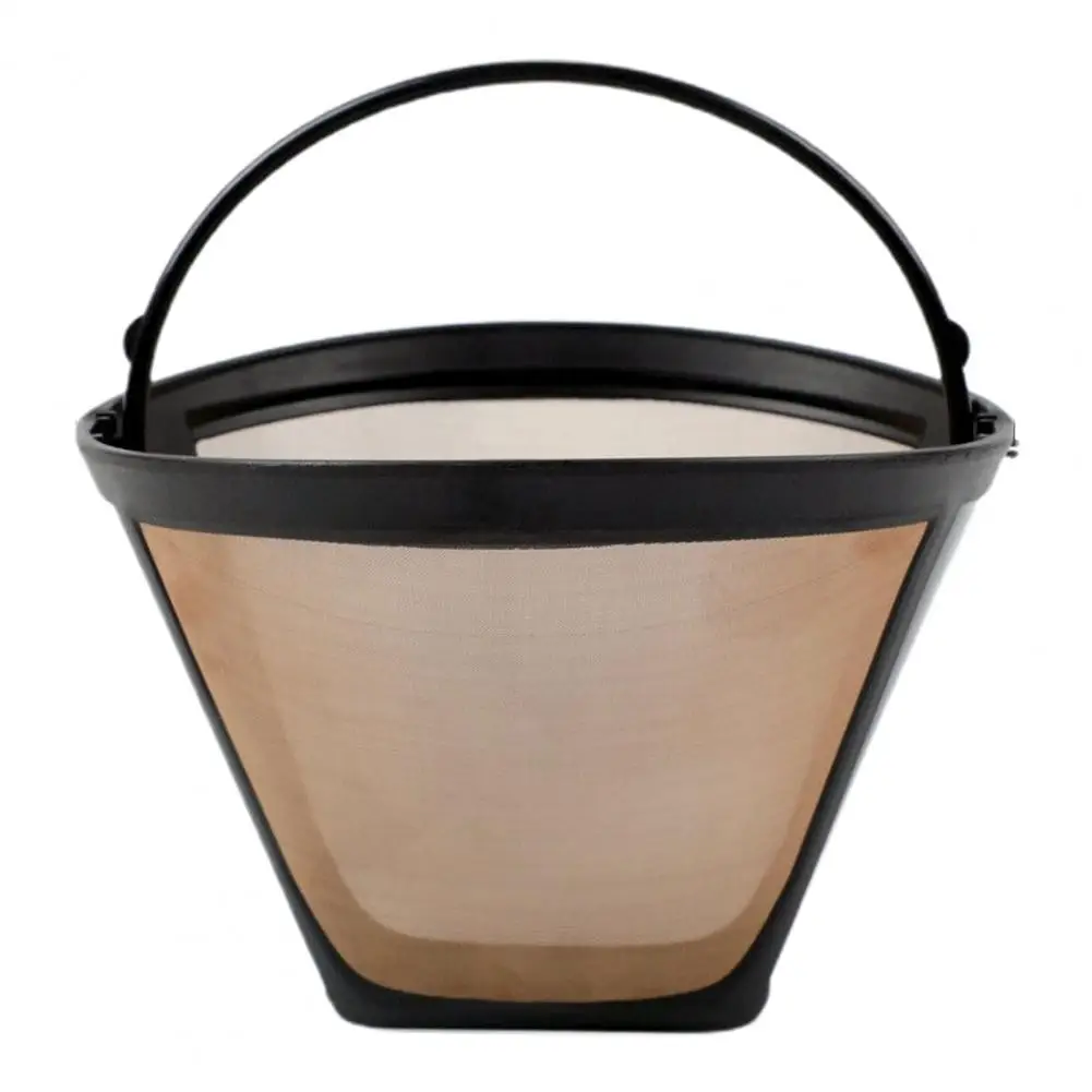 

Stainless Steel Coffee Filter Reusable Coffee Filter Cup with Flip Top Design Fine Mesh Detachable Sustainable with Ninja Dual
