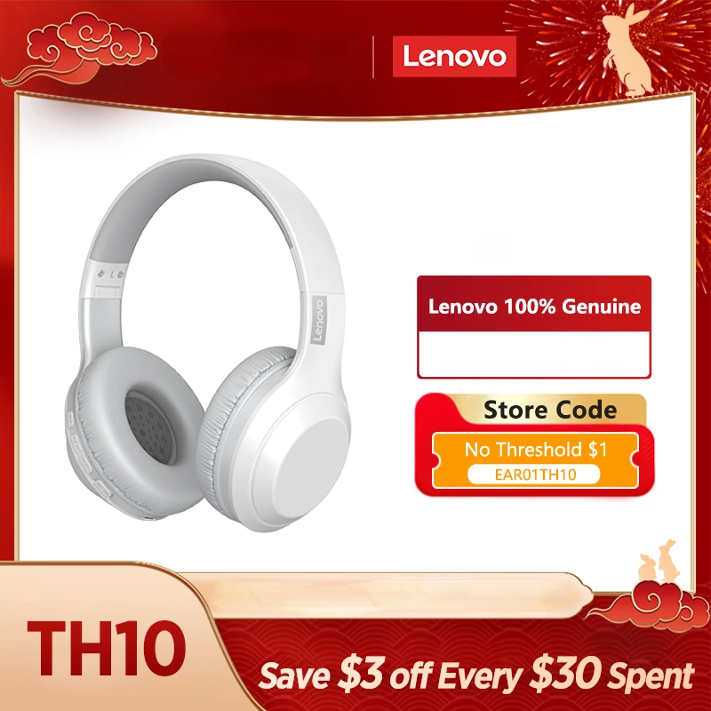 

Lenovo Thinkplus TH10 LP40 TWS Stereo Headphone Bluetooth Earphones Music Headset for Mobile /iPhone /Sumsamg Android IOS Sale