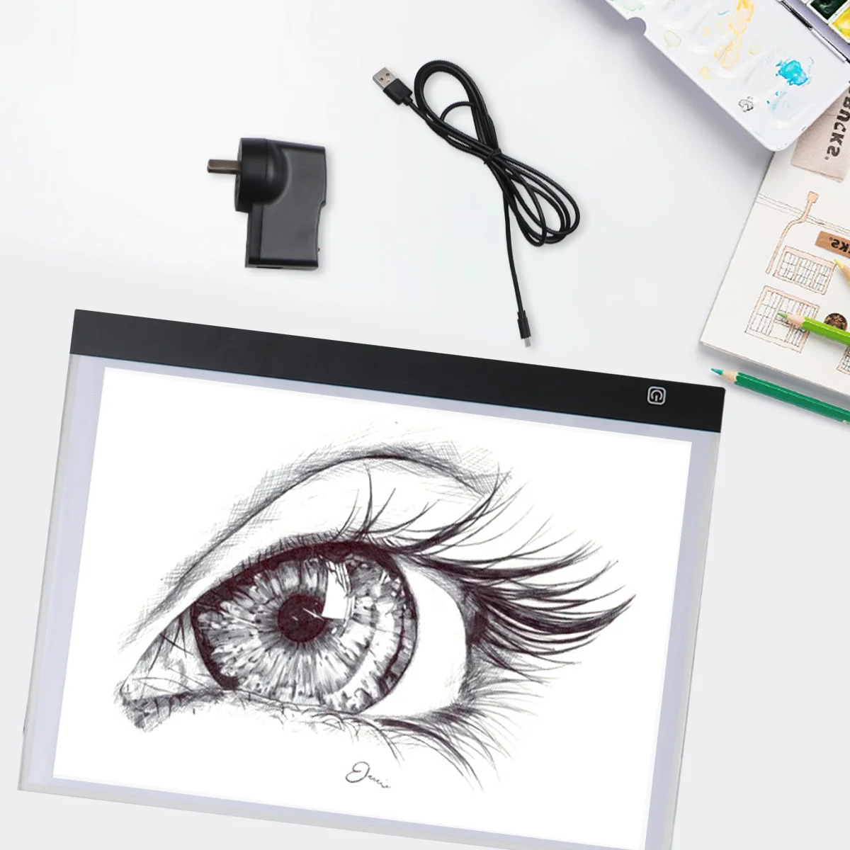 Портативный светодиодный световой короб формата А3 трафаретная доска для