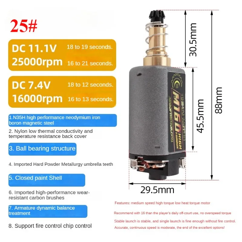 Двигатель постоянного тока 480 T238 NdFeb магнитный высокоскоростной двигатель с