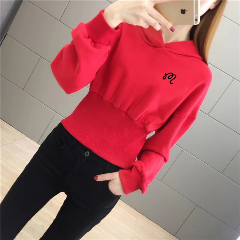 Autumn Women Golf Top Women's Fashion Casual Hooded Sweatshirt Golf Wear Tennis Malbon Golf Clothes
