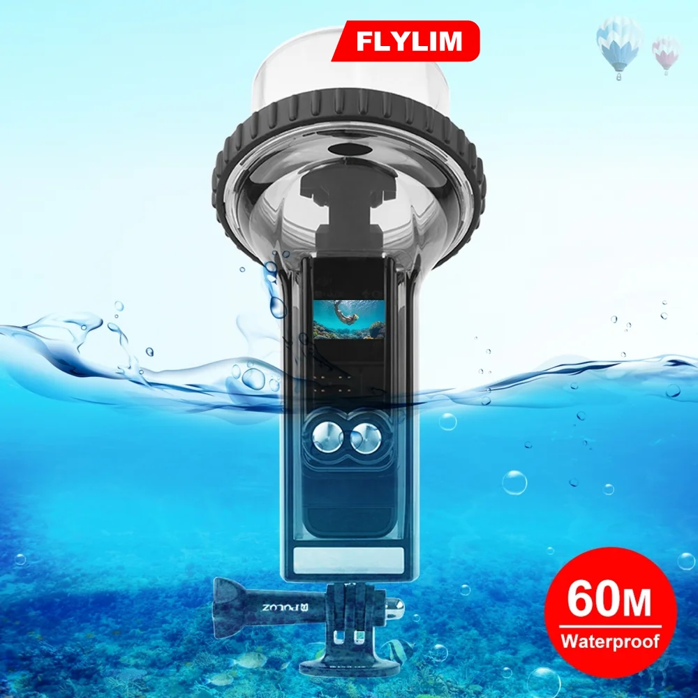 

PULUZ 60m водонепроницаемый чехол для подводного плавания для DJI Osmo Pocket 2 Diving